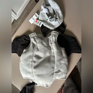 Vintage 2006 Old Navy Baby Bat Costume for Kids Infants